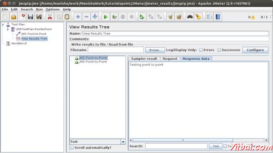 JMS PTP Test Output