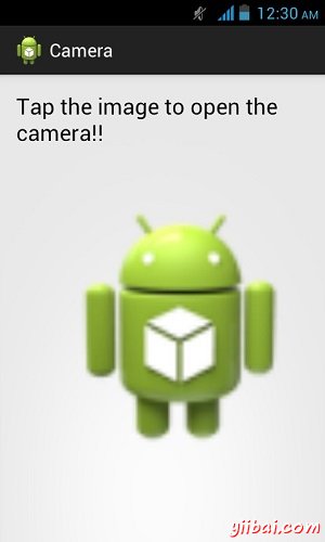 Anroid Camera Tutorial